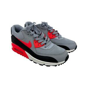 Nike Air Max 90 Essential Wolf Grey Sneakers Shoes 616730-014 Womens size 8.5
